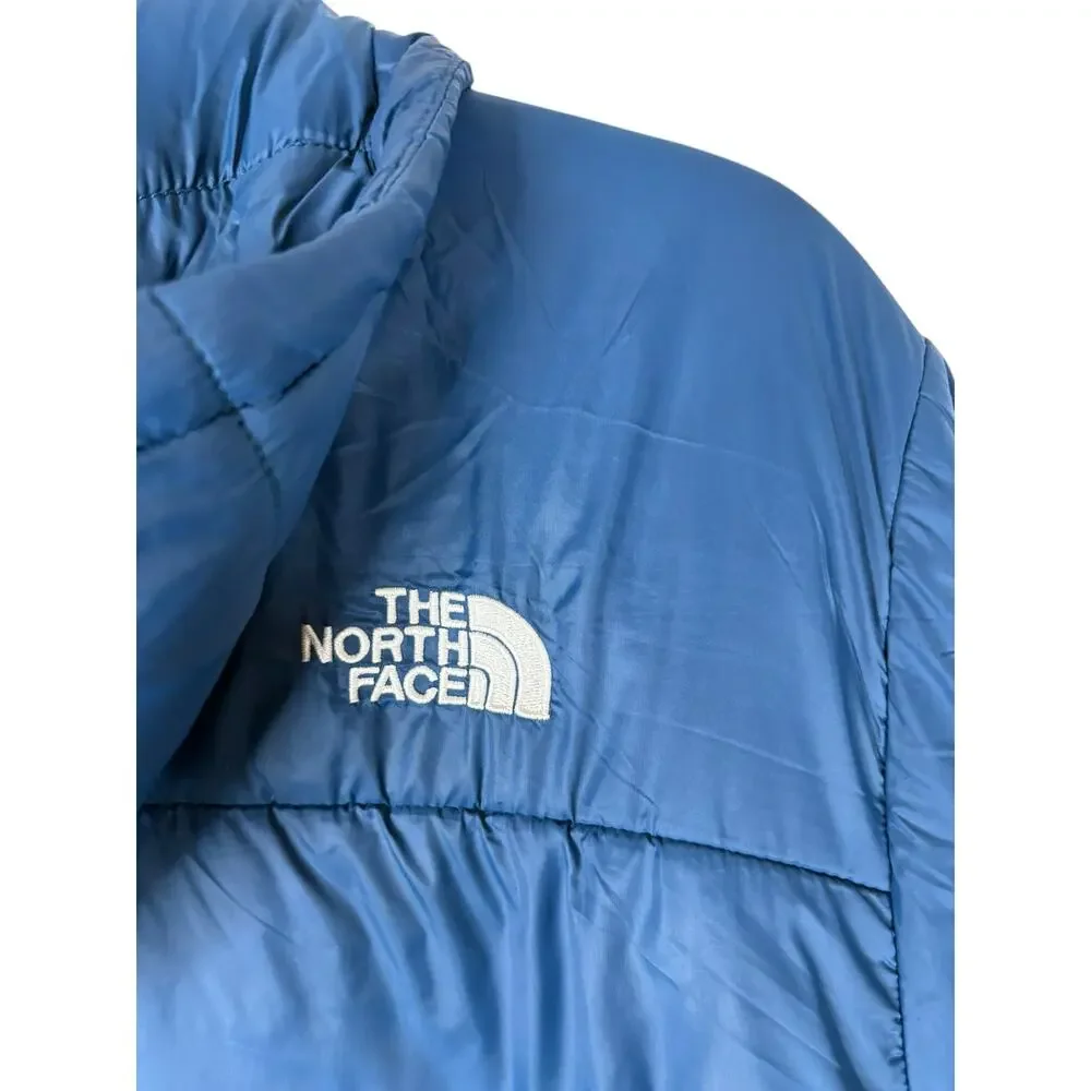 The North Face Mens Hooded Puffer Jacket Full Zip Outdoor Winter Gorpcore L